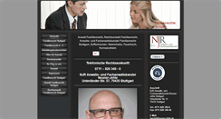 Desktop Screenshot of familienrechtler-stuttgart.de