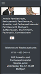 Mobile Screenshot of familienrechtler-stuttgart.de